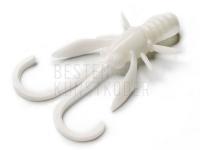 Gummiköder Fishup Baffi Fly 1.5 -  009 White BESTEN KUNSTKODER Angelshop