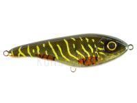Köder Strike Pro Buster Jerk Shallow Runner 15cm C755G - Green Motoroil Pike UV BESTEN KUNSTKODER Angelshop