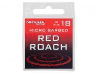 Haken Drennan Red Roach Micro Barbed - #16 BESTEN KUNSTKODER Angelshop