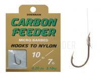 Carbon Feeder 35cm - #14 | 0.16mm BESTEN KUNSTKODER Angelshop