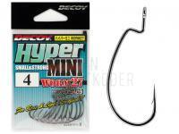 Haken Decoy Hyper Mini Worm27 NS Black - #4 BESTEN KUNSTKODER Angelshop