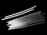 Clear plastic tubes - size 1 BESTEN KUNSTKODER Angelshop