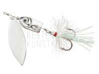 Spinner Balzer Colonel Reality 3D Lead Head Spinner 14g - Silver BESTEN KUNSTKODER Angelshop