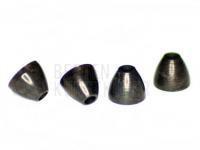 Cone Head - black 4,0mm BESTEN KUNSTKODER Angelshop