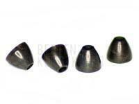 Cone Head - black 7,0mm BESTEN KUNSTKODER Angelshop