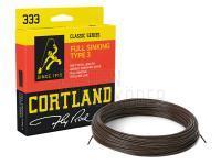 Fliegenschnüre Cortland 333 Full Sinking Type 3 Brown WF6S BESTEN KUNSTKODER Angelshop