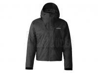 Jacke Shimano Durast Warm Short Rain Jacket Black - XL