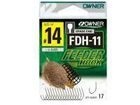 Haken Owner Feeder Hook FDH-11- #12 BESTEN KUNSTKODER Angelshop