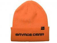 Savage Gear Fold-Up Beanie One Size - Sun Orange BESTEN KUNSTKODER Angelshop