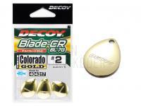 Decoy Blade CR BL-7G Gold #2 BESTEN KUNSTKODER Angelshop