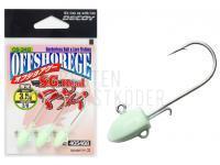 JigKöpfen Decoy OS-34G Glow S.G.Head Madai - #2/0  3.5g BESTEN KUNSTKODER Angelshop