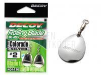 Decoy Rolling Blade CR BL-8S Silver #1 BESTEN KUNSTKODER Angelshop