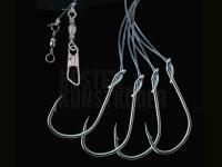 Dega Natural Bait Rig 4 hooks BESTEN KUNSTKODER Angelshop