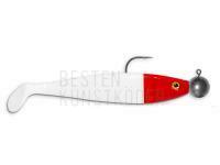 Delalande Shat GT 9cm 7g - 61 Blanc Tête Rouge BESTEN KUNSTKODER Angelshop
