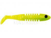 Gummifishe Delalande Skeleton 8cm - 18 - Chartreuse BESTEN KUNSTKODER Angelshop