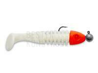 Delalande SKELETON 8CM+ TP 7G 61 - BLANC TETE ROUGE BESTEN KUNSTKODER Angelshop