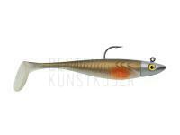 Delalande ZAND FAT 12CM 10+1TETE 14GR - NATURAL BLACK GOLD BESTEN KUNSTKODER Angelshop