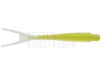 Gummifishe Delalande Zand Finess 8cm - 389 - Natural Yellow UV BESTEN KUNSTKODER Angelshop