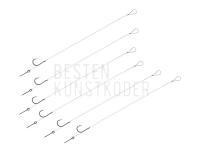 Feeder Vorfach Delphin FLR Sting SM - 6pcs 8cm #6 SM BESTEN KUNSTKODER Angelshop