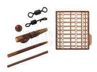 Karpfenmontagen Set Delphin The End - 10 Montage G-round BESTEN KUNSTKODER Angelshop