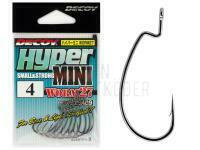 Haken Decoy Hyper Mini Worm27 NS Black - #2 BESTEN KUNSTKODER Angelshop