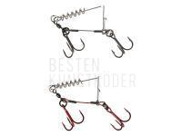 Carbon49 Corkscrew Stinger 2x#1 | 23kg | 2pcs BESTEN KUNSTKODER Angelshop