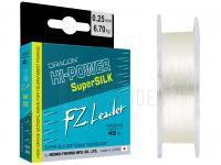 Monofile Schnüre Dragon Hi-Power SuperSILK FZ. Leader 40m 0.12mm BESTEN KUNSTKODER Angelshop