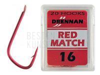 Drennan Haken Drennan Reds - Red Match BESTEN KUNSTKODER Angelshop