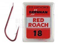 Drennan Haken Drennan Reds - Red Roach BESTEN KUNSTKODER Angelshop