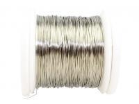 FMFly X-Fine Wire 0.18mm 18yds 15m - Old Silver BESTEN KUNSTKODER Angelshop