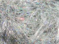 Dubbing Hareline Ripple Ice Fiber - #185 Hologram Silver BESTEN KUNSTKODER Angelshop