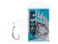 Haken Mikado Jaws Offset with Spring and Lead - 5g #5/0 BESTEN KUNSTKODER Angelshop