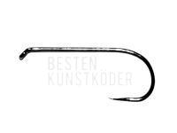 Haken Gamakatsu F11-B Barbless Black #14 BESTEN KUNSTKODER Angelshop