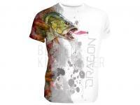 Breathable T-shirt Dragon - perch white 3XL BESTEN KUNSTKODER Angelshop