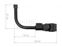 Feederhalter Delphin Atoma MULTI 10x12cm BESTEN KUNSTKODER Angelshop