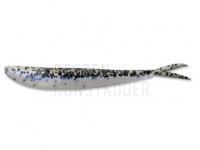 Gummifische Lunker City Fin-S Fish 2.5" - #101 Salt & Pepper Blue Phantom (ekono) BESTEN KUNSTKODER Angelshop
