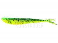 Gummifische Lunker City Fin-S Fish 4" - #04 Fire Perch (ekono) BESTEN KUNSTKODER Angelshop