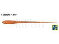 Gummiköder Tict Fisit Nude 2.7" - C-25 silver powder orange glow BESTEN KUNSTKODER Angelshop
