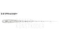 Gummiköder Tict Fisit Nude 2.7" - C-3 Reaction Silver BESTEN KUNSTKODER Angelshop