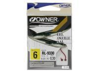 Hooks with leader Ryusen HO-9330 Eel - Red #4 0.22mm BESTEN KUNSTKODER Angelshop