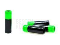 FutureFly AttiTubes 10 mm - Black - Green BESTEN KUNSTKODER Angelshop