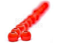 FutureFly Brass Beads 5 mm - FL. Red BESTEN KUNSTKODER Angelshop