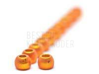 FutureFly Brass Beads 5 mm - Mat Metallic Golden Orange BESTEN KUNSTKODER Angelshop