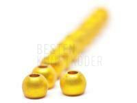 FutureFly Brass Beads 5 mm - Mat Metallic Yellow BESTEN KUNSTKODER Angelshop