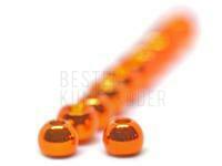 FutureFly Brass Beads 5 mm - Metallic Golden Orange BESTEN KUNSTKODER Angelshop