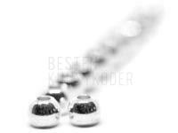 FutureFly Brass Beads 5 mm - Silver BESTEN KUNSTKODER Angelshop