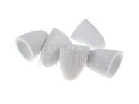 FutureFly FF Popper Head Medium - White BESTEN KUNSTKODER Angelshop