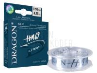 Monofile Angelschnur Dragon HM69 Pro v.2 MONO | light blue | 50m | 0.120mm | 2.13kg BESTEN KUNSTKODER Angelshop