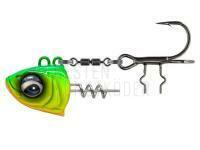 Savage Gear Monster Vertical Heads 40g #1 - Chartreuse BESTEN KUNSTKODER Angelshop