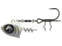 Savage Gear Monster Vertical Heads 40g #1 - Pearl White BESTEN KUNSTKODER Angelshop